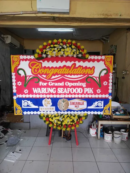 Papan Bunga Ucapan Selamat Panunggangan Timur